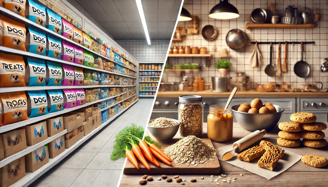 Commercial store-bought treats vs. Fresh made-to-order treats