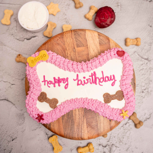 Barkday Bone Cake