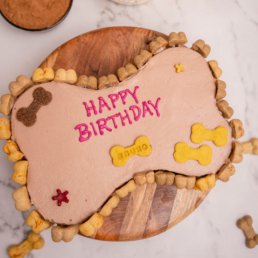 Bone-anza Treats Cake