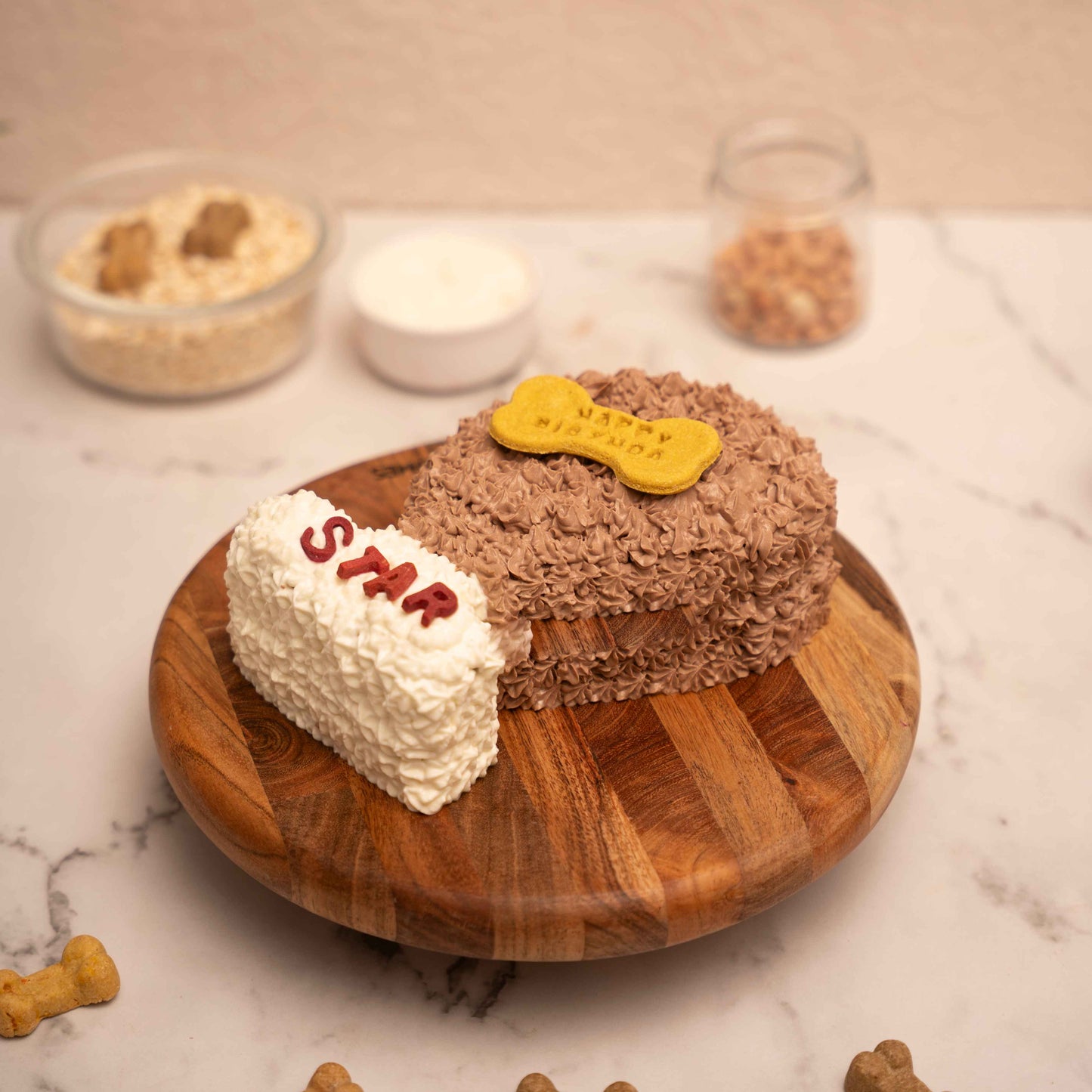 Leg-endary Canine Cake