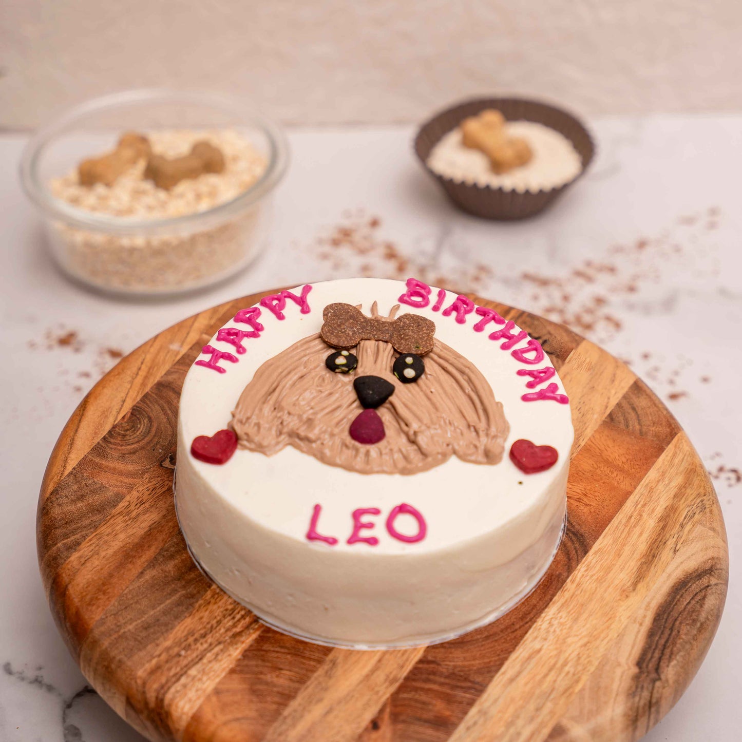 Shih Tzu Sweetheart Cake
