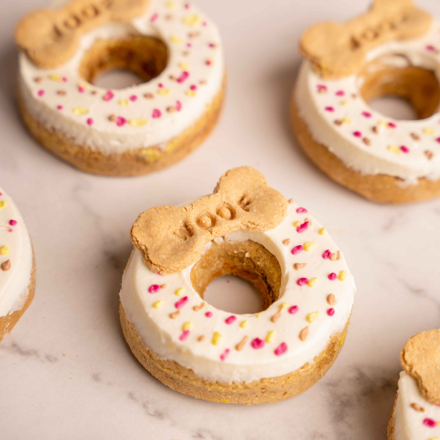 Snowy Doughnuts