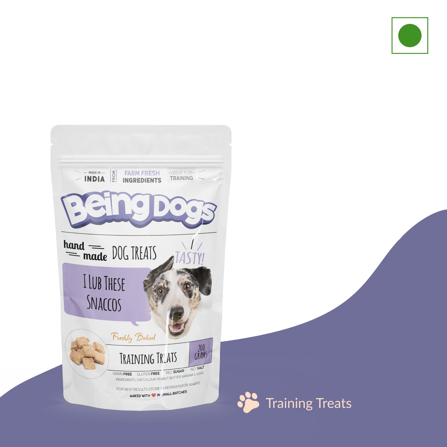 Training Treats (Peanut Butter, Banana & Oats)