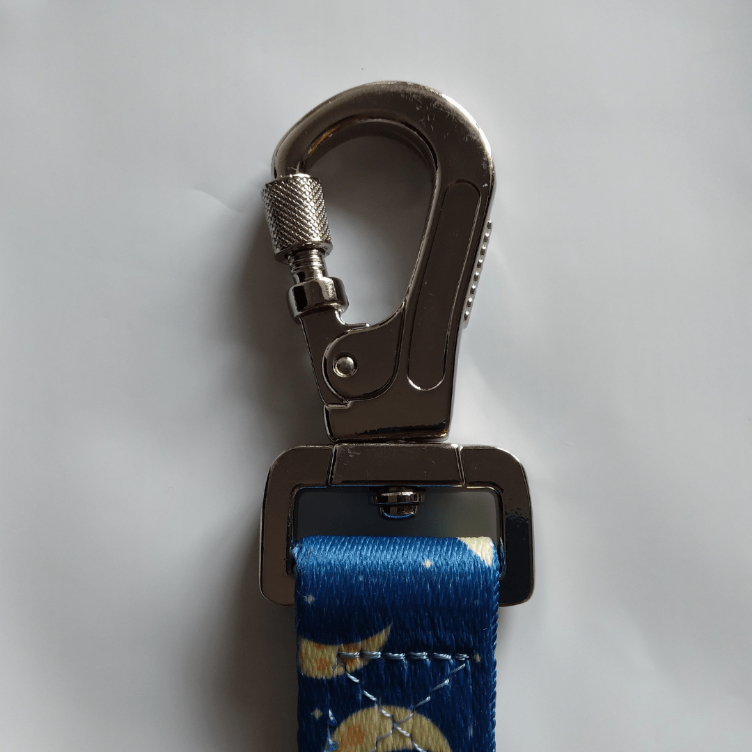 Moons & Stars Dog Leash With Metal Hook