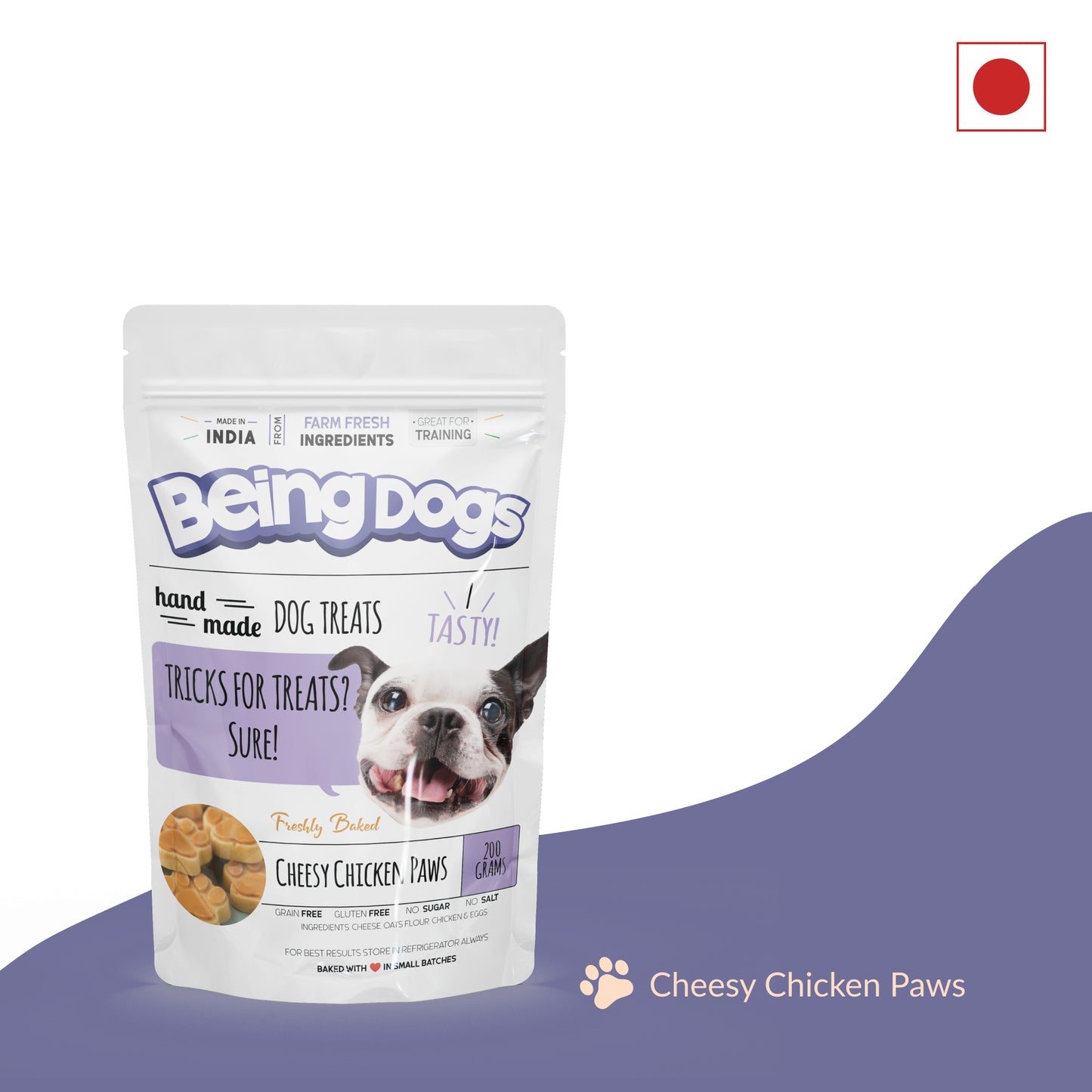 Cheesy Chicken Paws