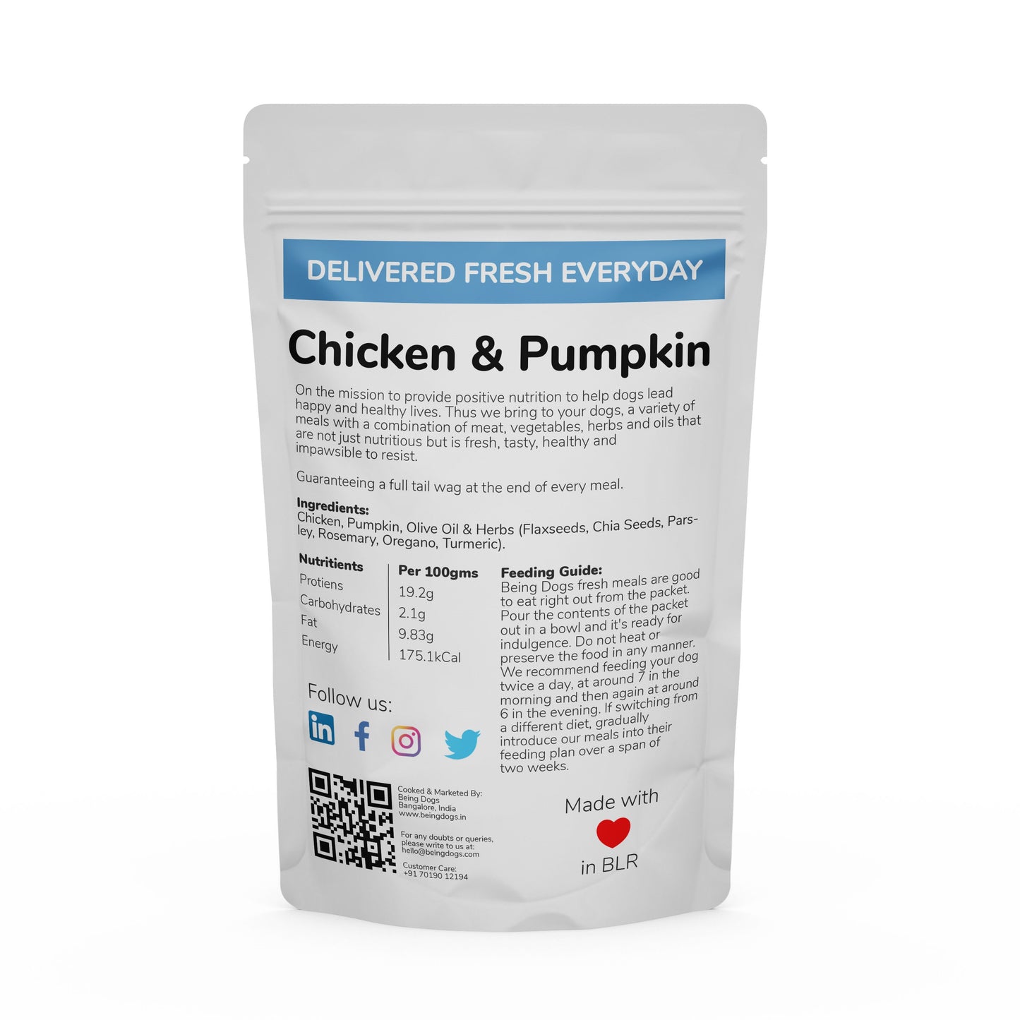 Chicken & Pumpkin Meal