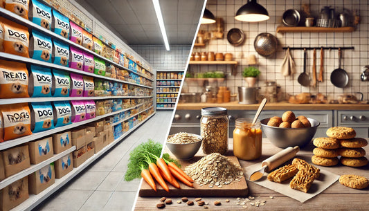Commercial store-bought treats vs. Fresh made-to-order treats