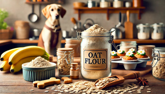 Why do we use oats flour for our cakes and treats?
