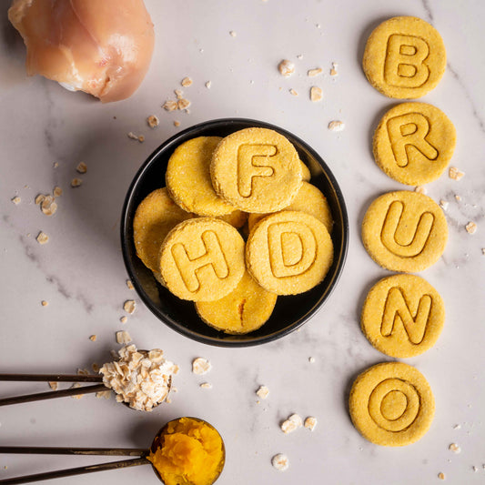 Chicken Alpawbet Cookies For Dogs