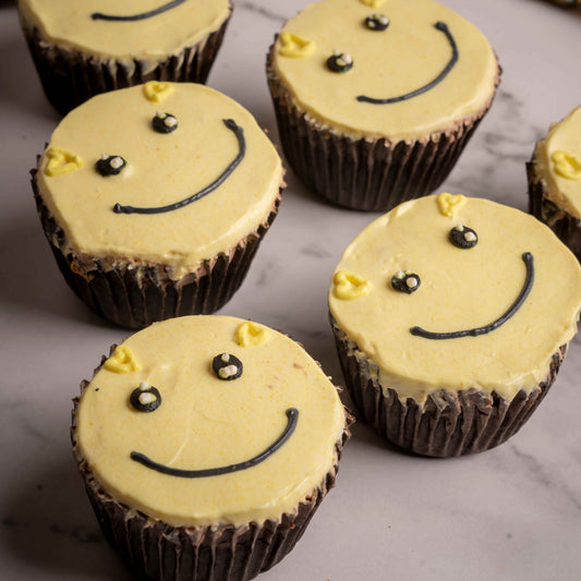 Smiley Pupcakes