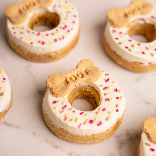Snowy Doughnuts