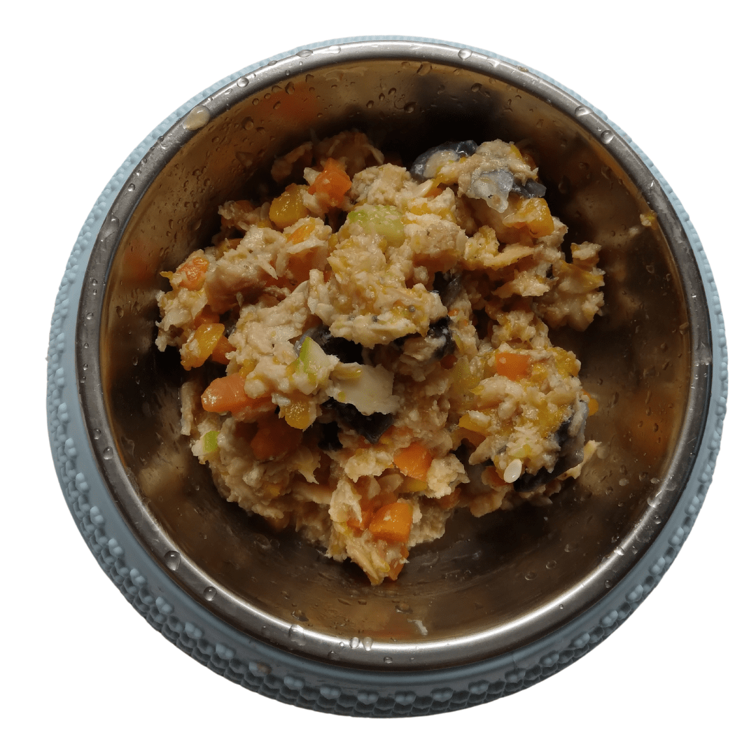 Fish & Veggies Meal For Dogs (Single Packet), Customised, Made Fresh Daily, Zero Preservatives, High In Protein