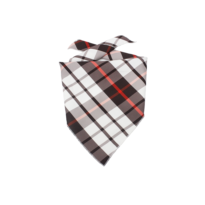 Checkered Design Dog Bandana