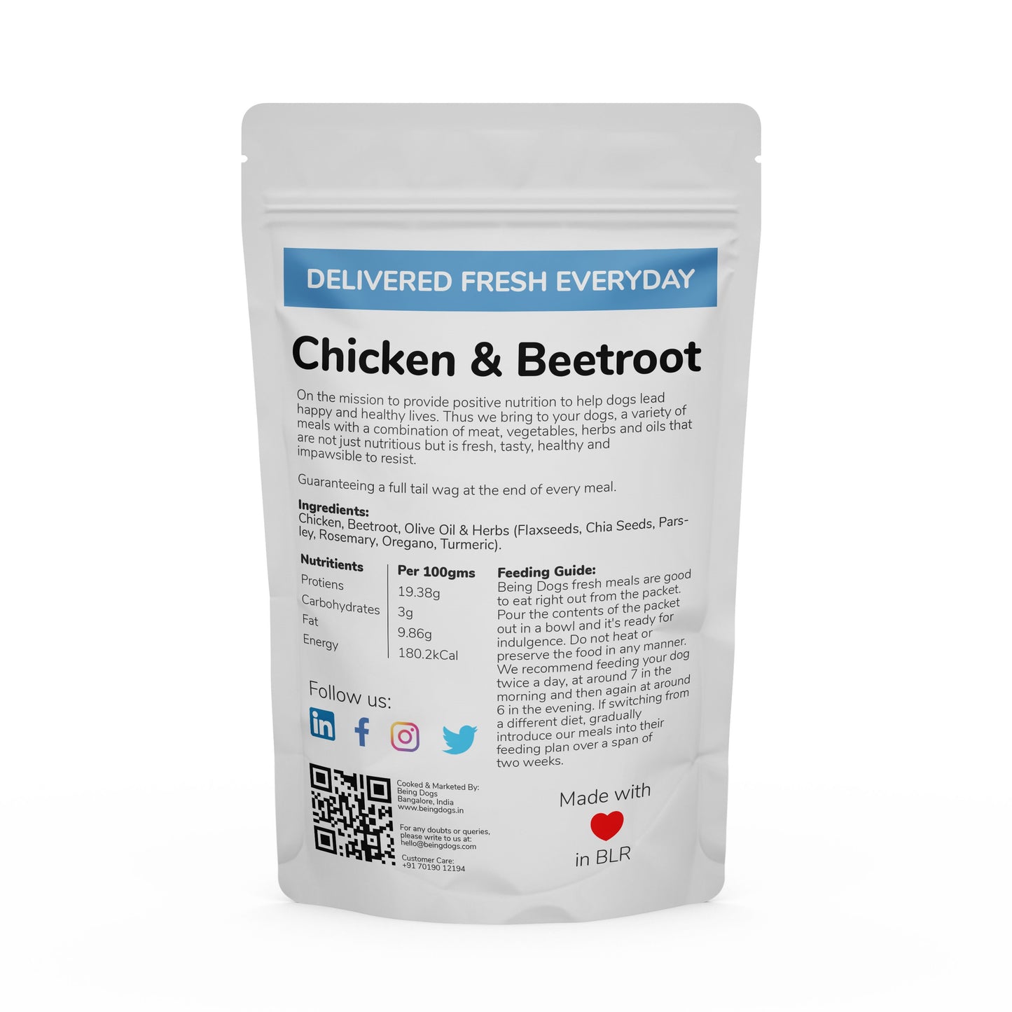 Chicken & Beetroot Meal