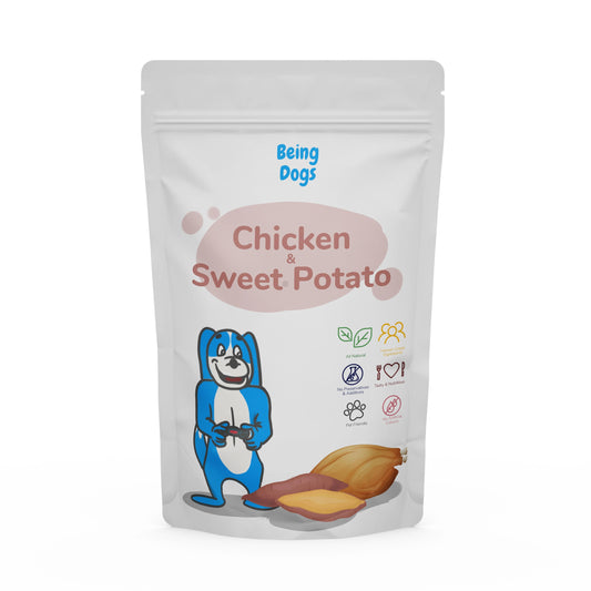 Chicken & Sweet Potato Meal For Dogs (Single Packet), Customised, Made Fresh Daily, Zero Preservatives, High In Protein